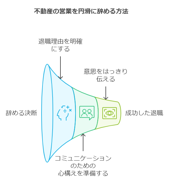 不動産の営業を円滑に辞める方法